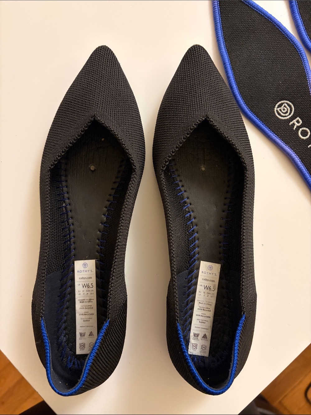 Rothy's Black flats - Picture 4 of 5